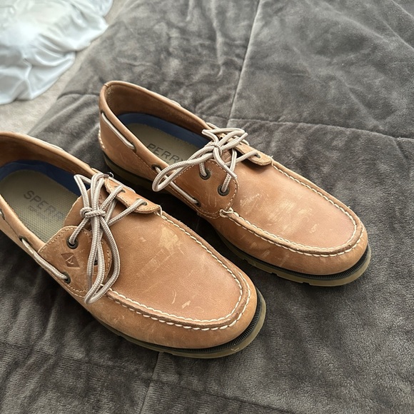 Mens Sperrys Tan Boat Shoe size 10.5 - Picture 2 of 6